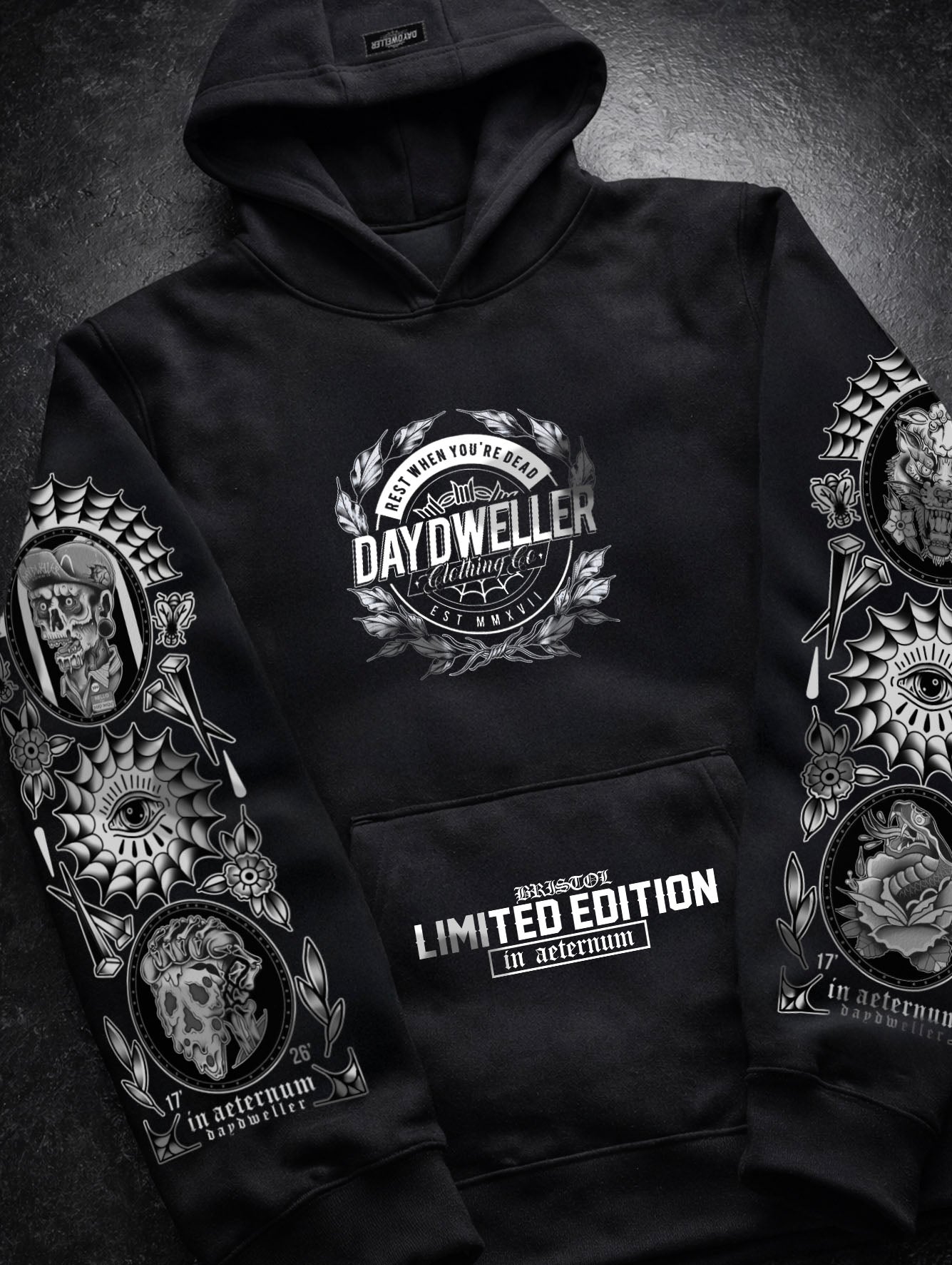'In Aeternum' Limited Edition Heavyweight Hoodie