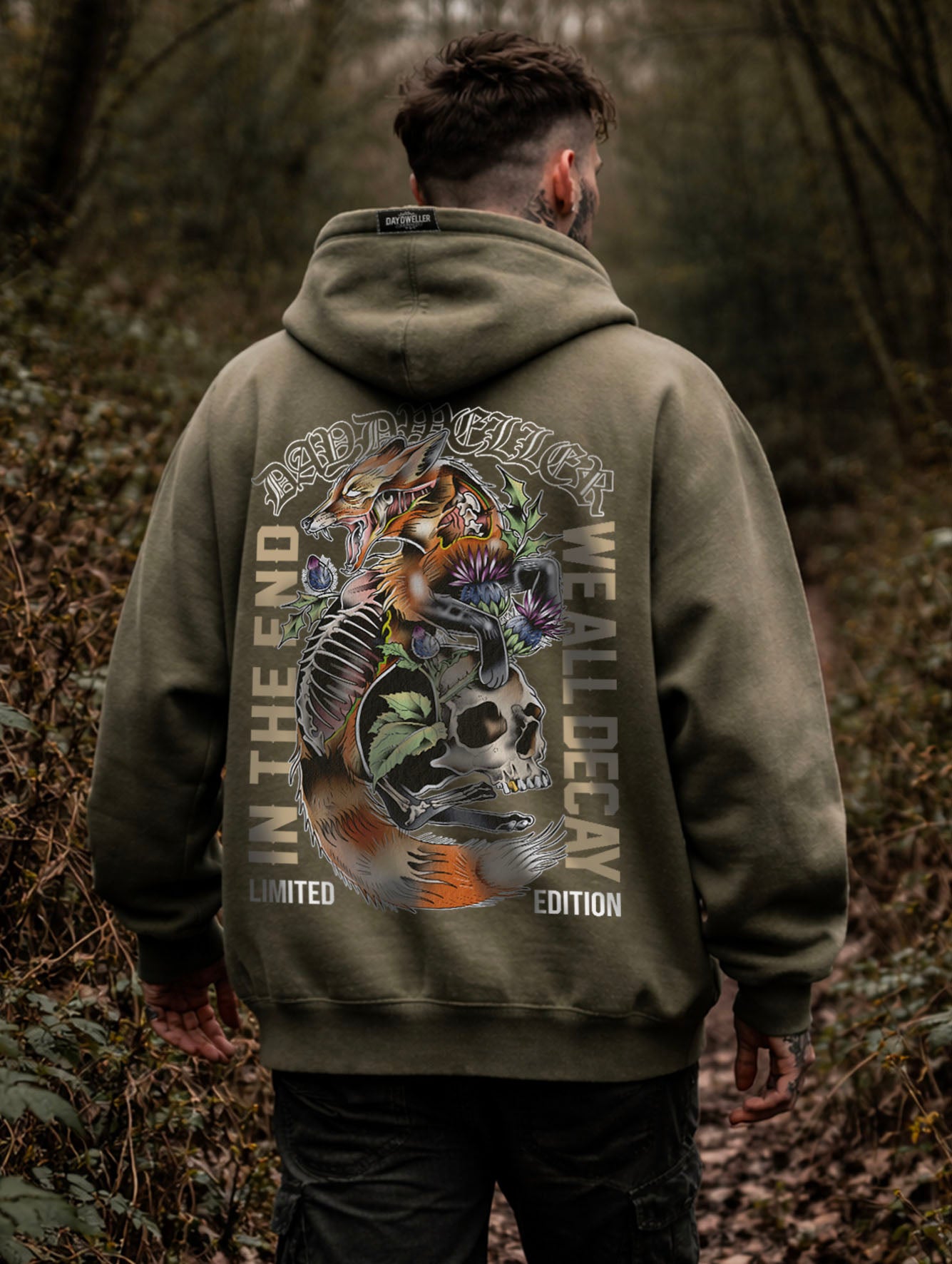 'In the End, We All Decay Limited Edition Heavyweight Hoodie