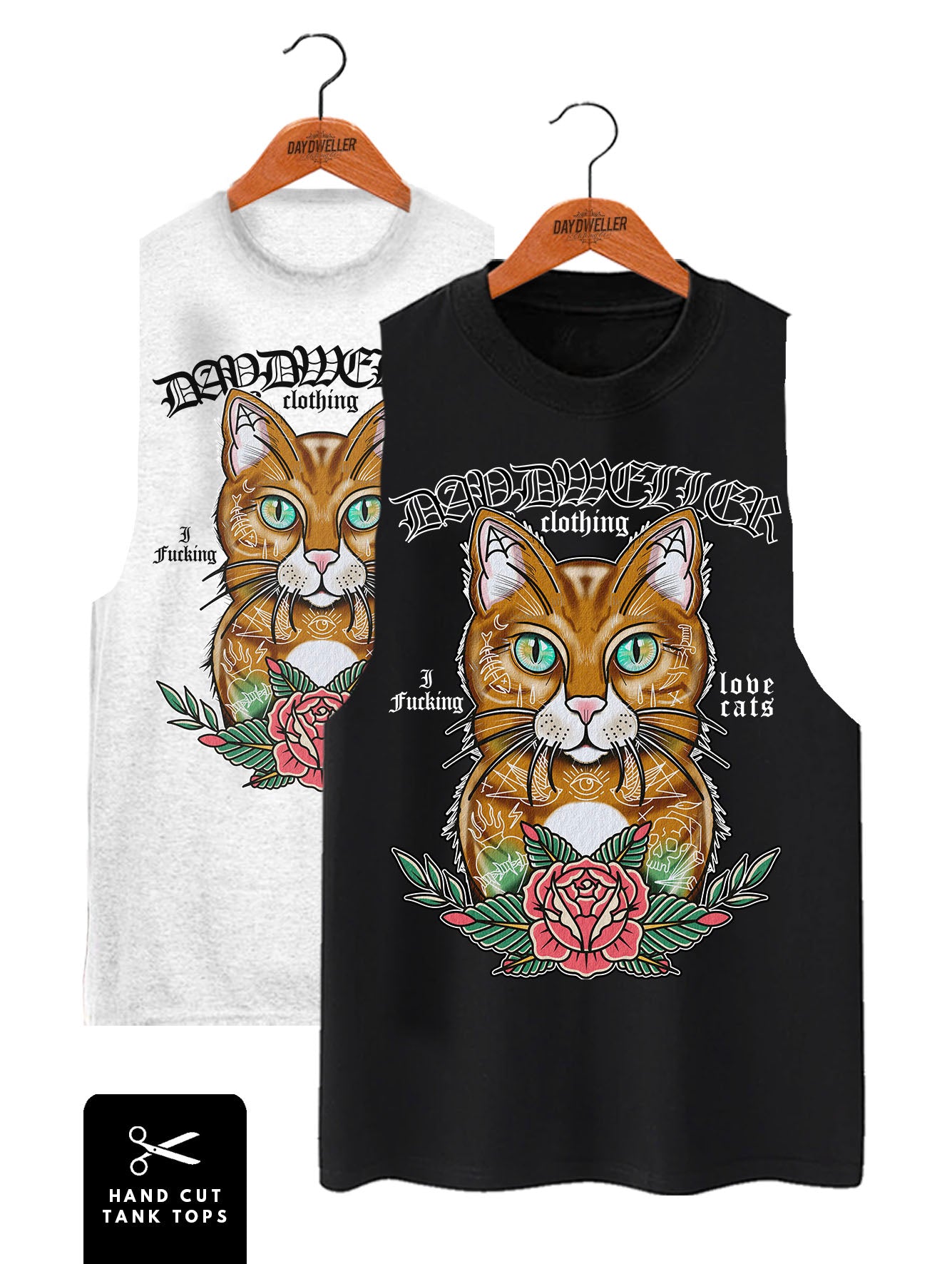 'I F*cking Love Cats' Tank Top