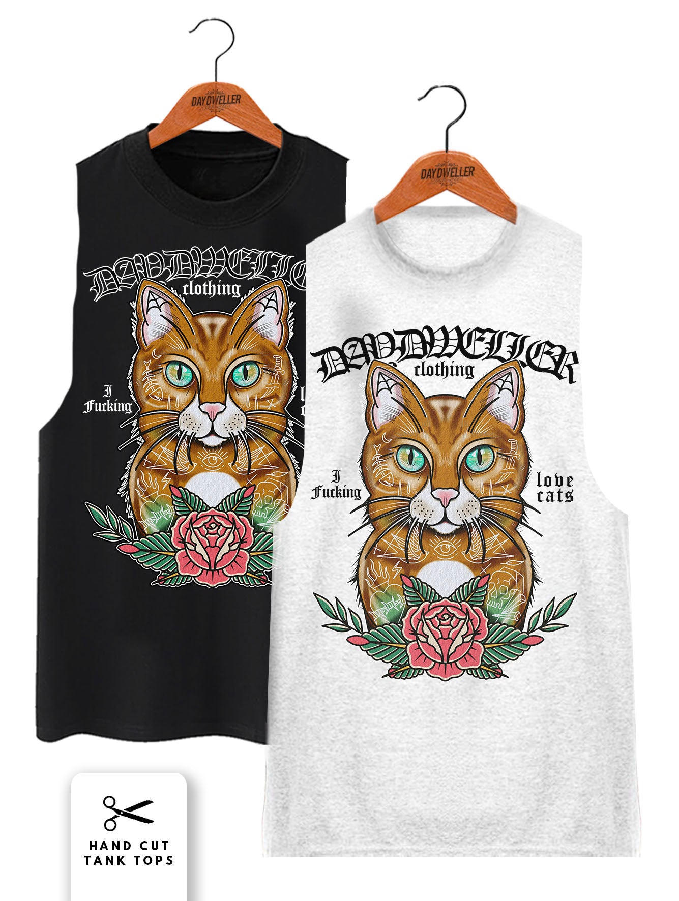'I F*cking Love Cats' Tank Top