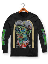 'Live To Work' Long Sleeve Tee