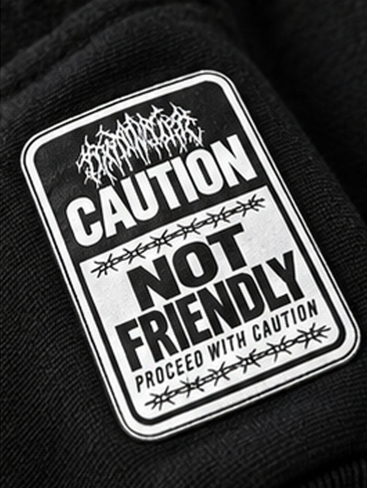 'Not So Friendly' Deluxe Hoodie