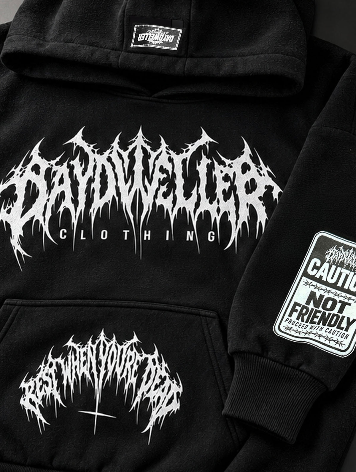 'Not So Friendly' Deluxe Hoodie