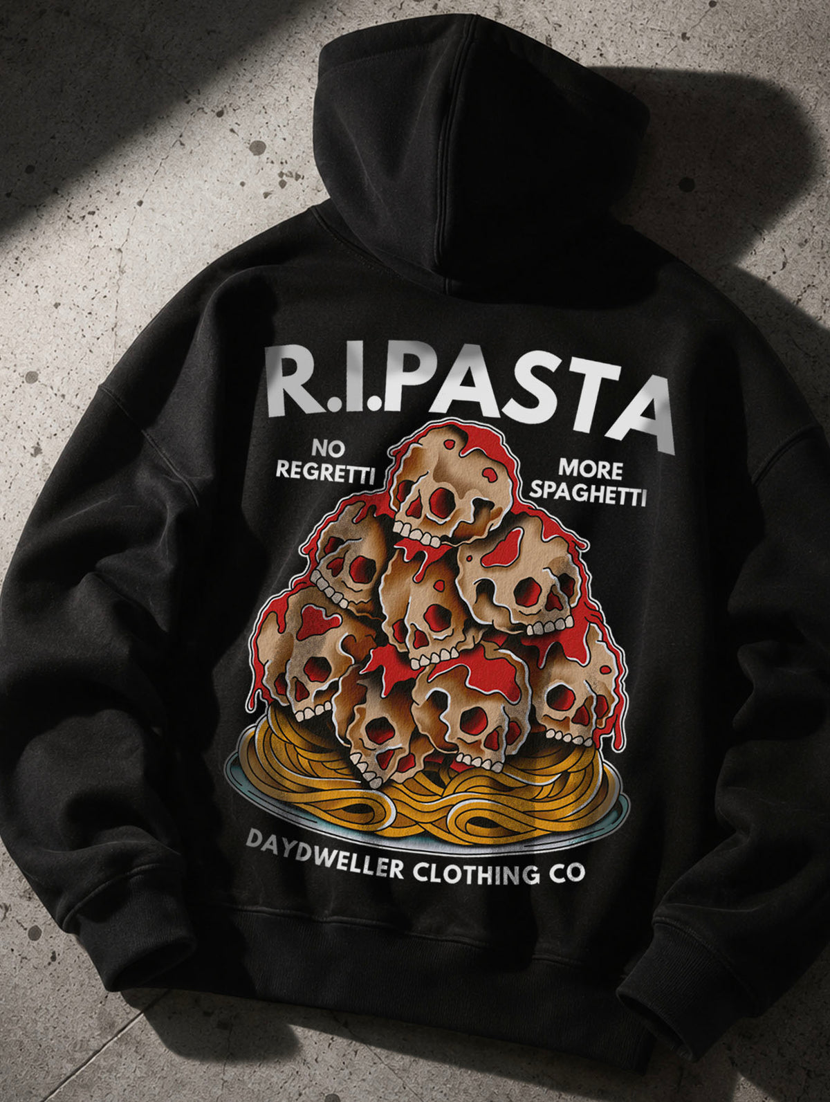 'R.I.PASTA' Heavyweight Hoodie