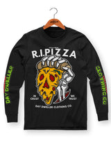'R.I.PIZZA' Long Sleeve Tee
