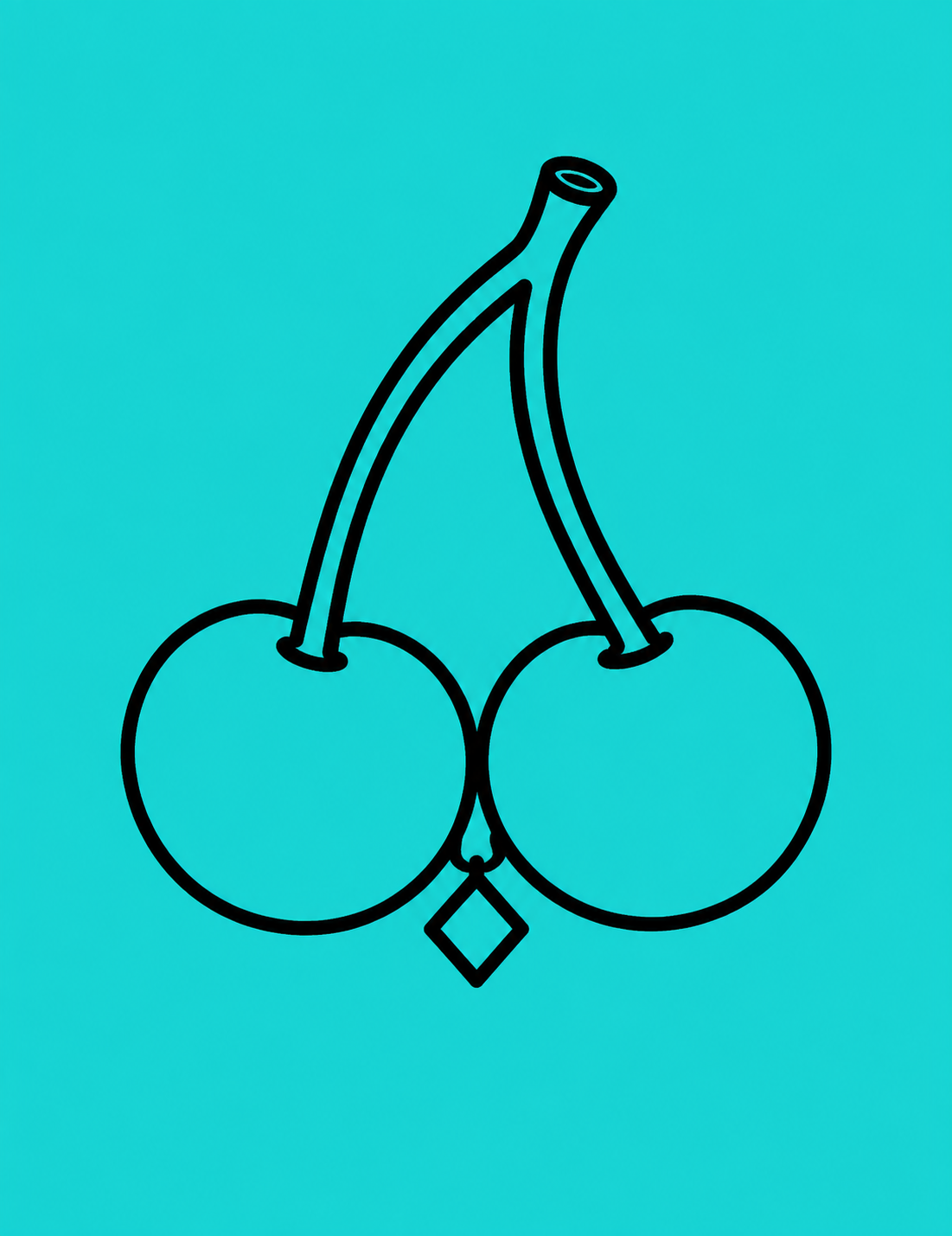 Anatomical illustration showing scrotum piercing placement