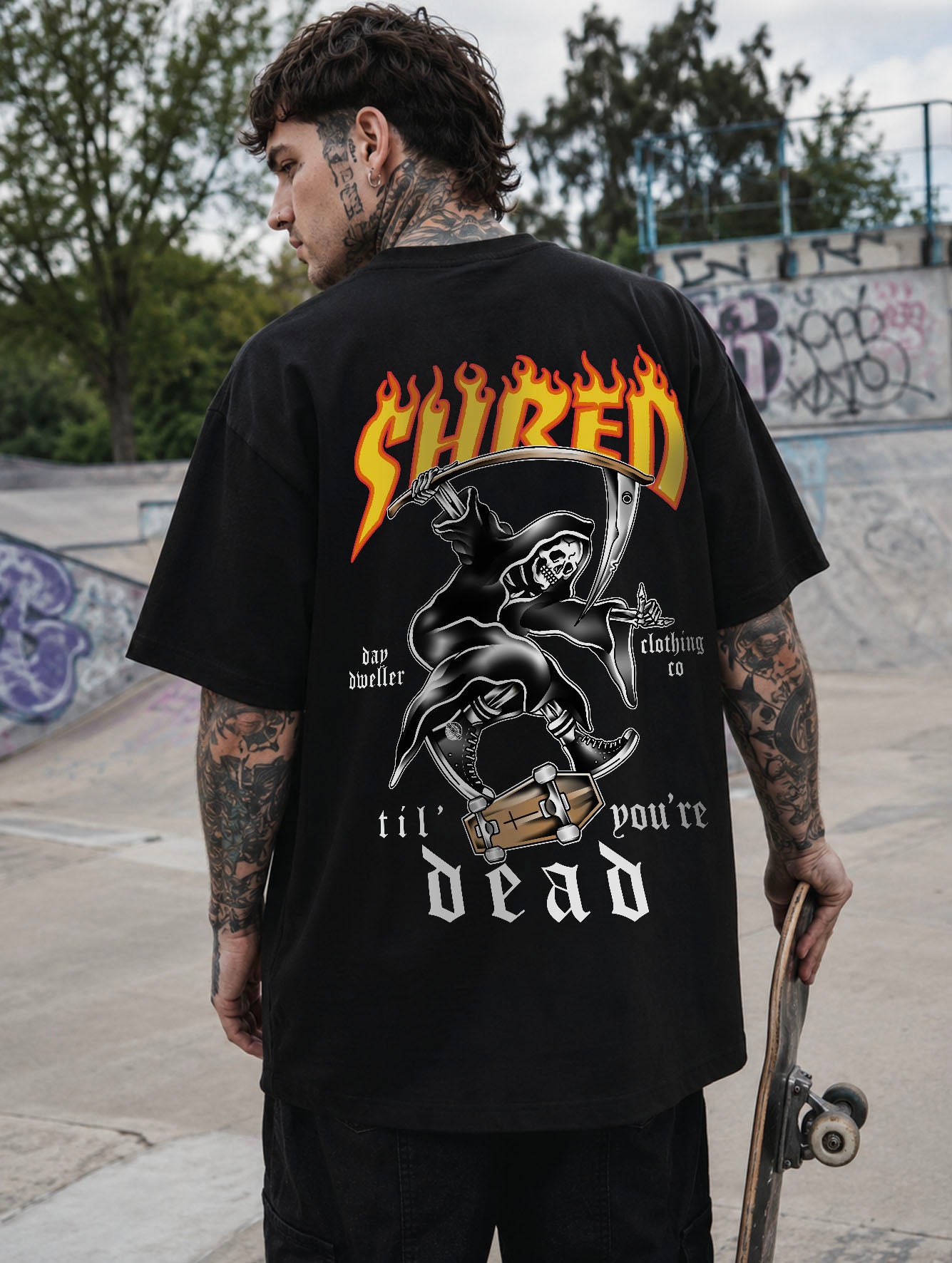 'Shred Til You're Dead' Tee