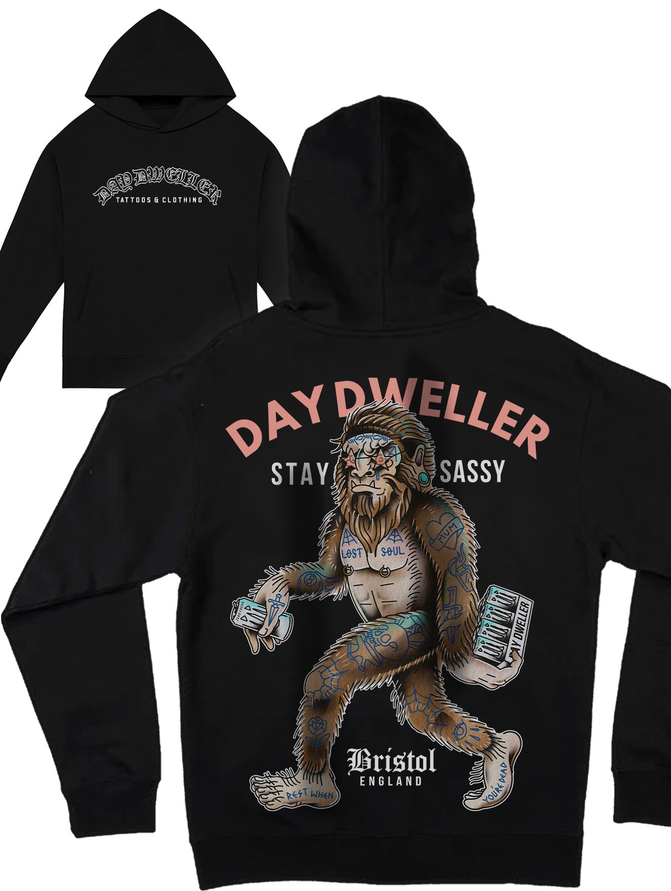 'Stay Sassy' Heavyweight Hoodie