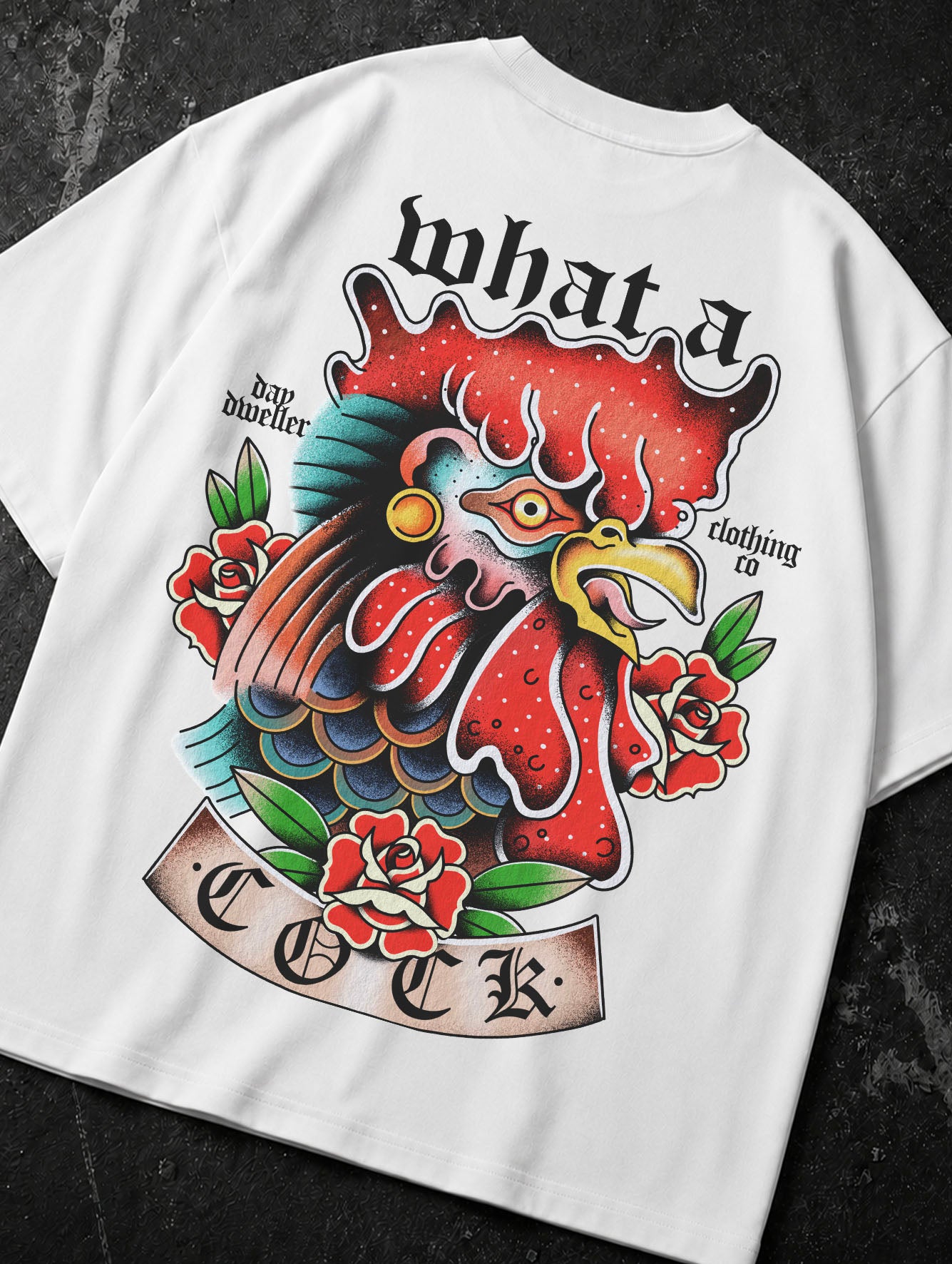 'What A Cock' Tee