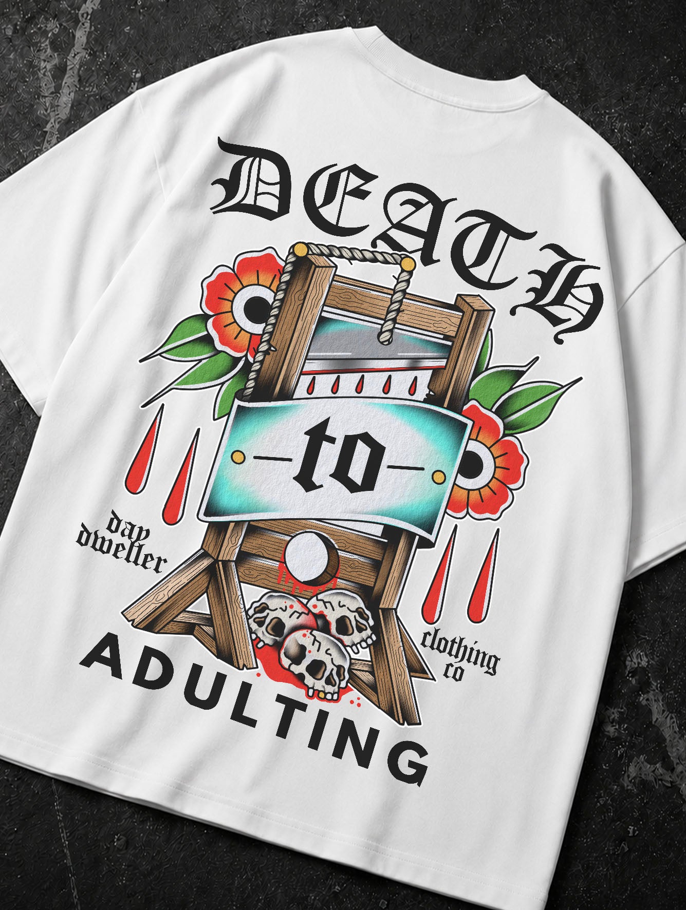 'Death To Adulting' Tee