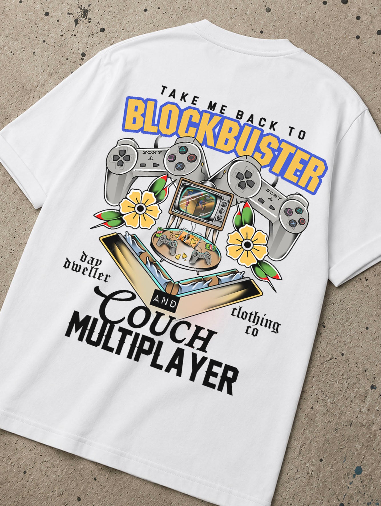 'Blockbuster' Tee