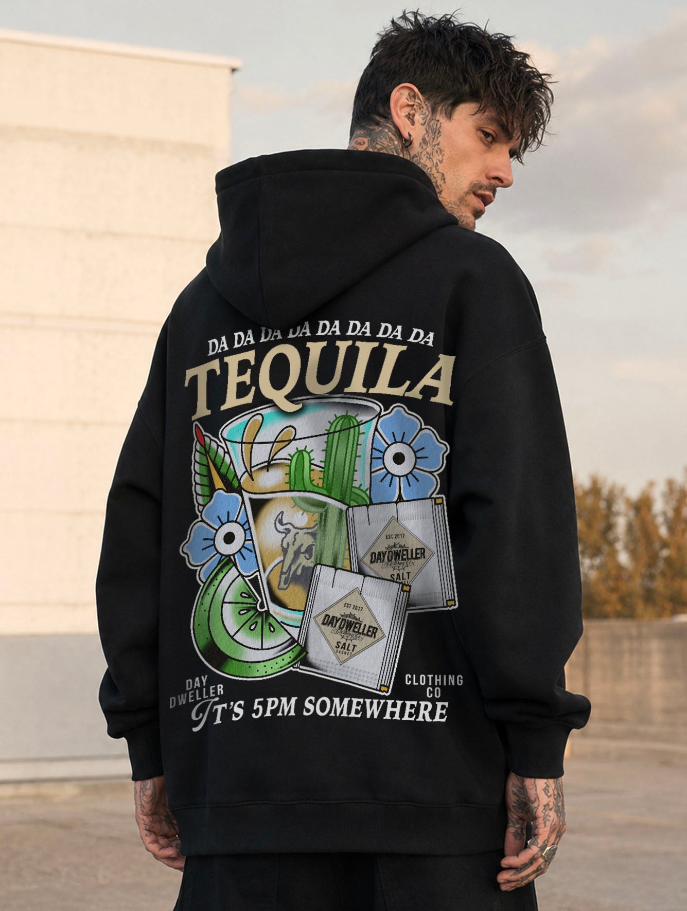 'Tequila' Heavyweight Hoodie