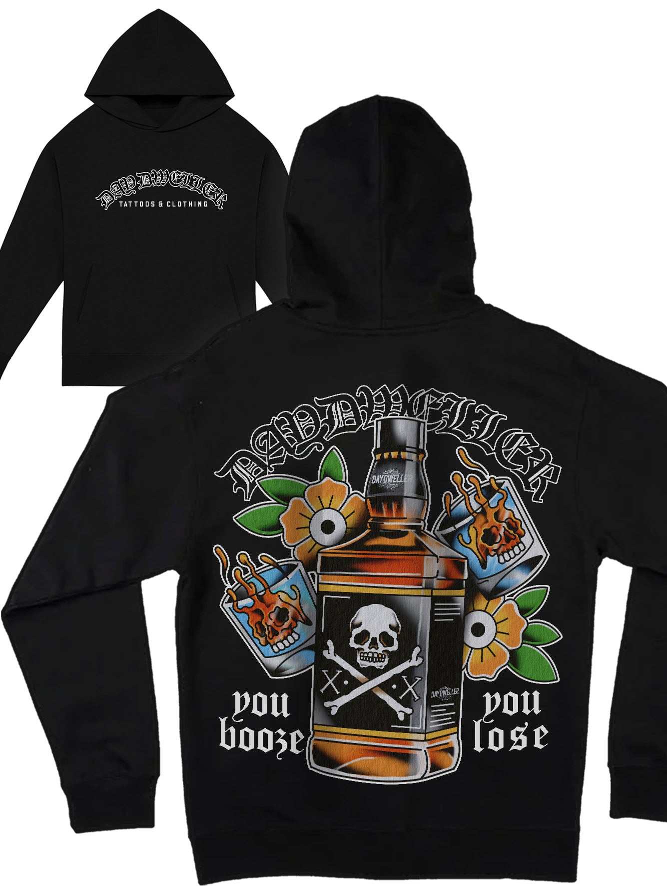 'You Booze, You Lose' Heavyweight Hoodie