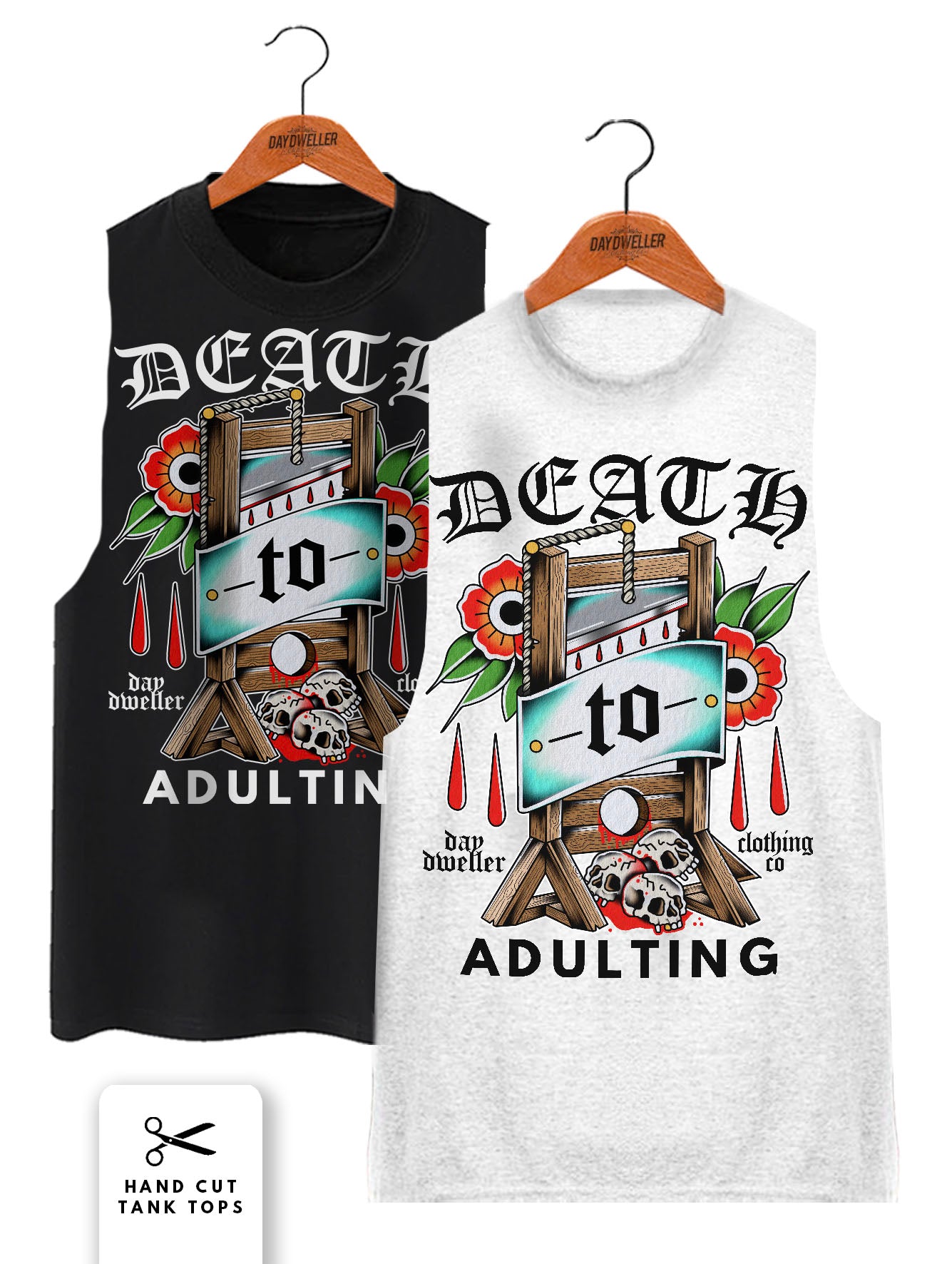 'Death to Adulting' Tank Top