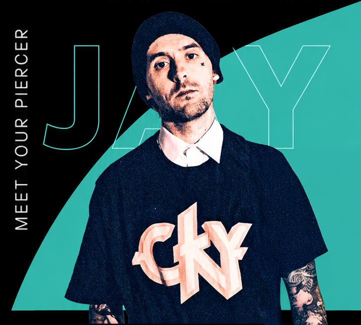 Jay, professional piercer at Day Dweller Studios Bristol