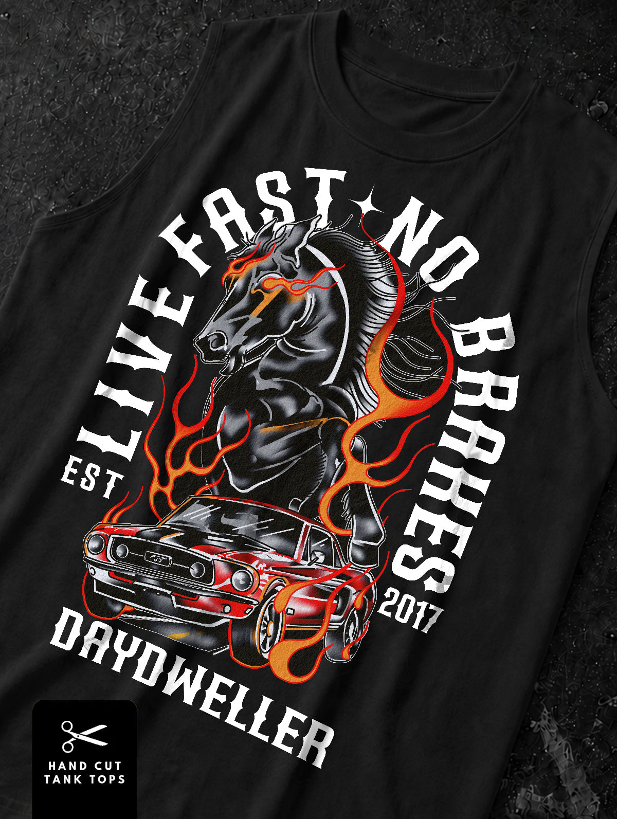'Live Fast, No Brakes' Tank Top