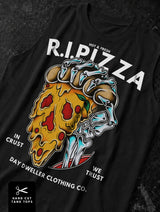 'R.I.Pizza' Black Tank