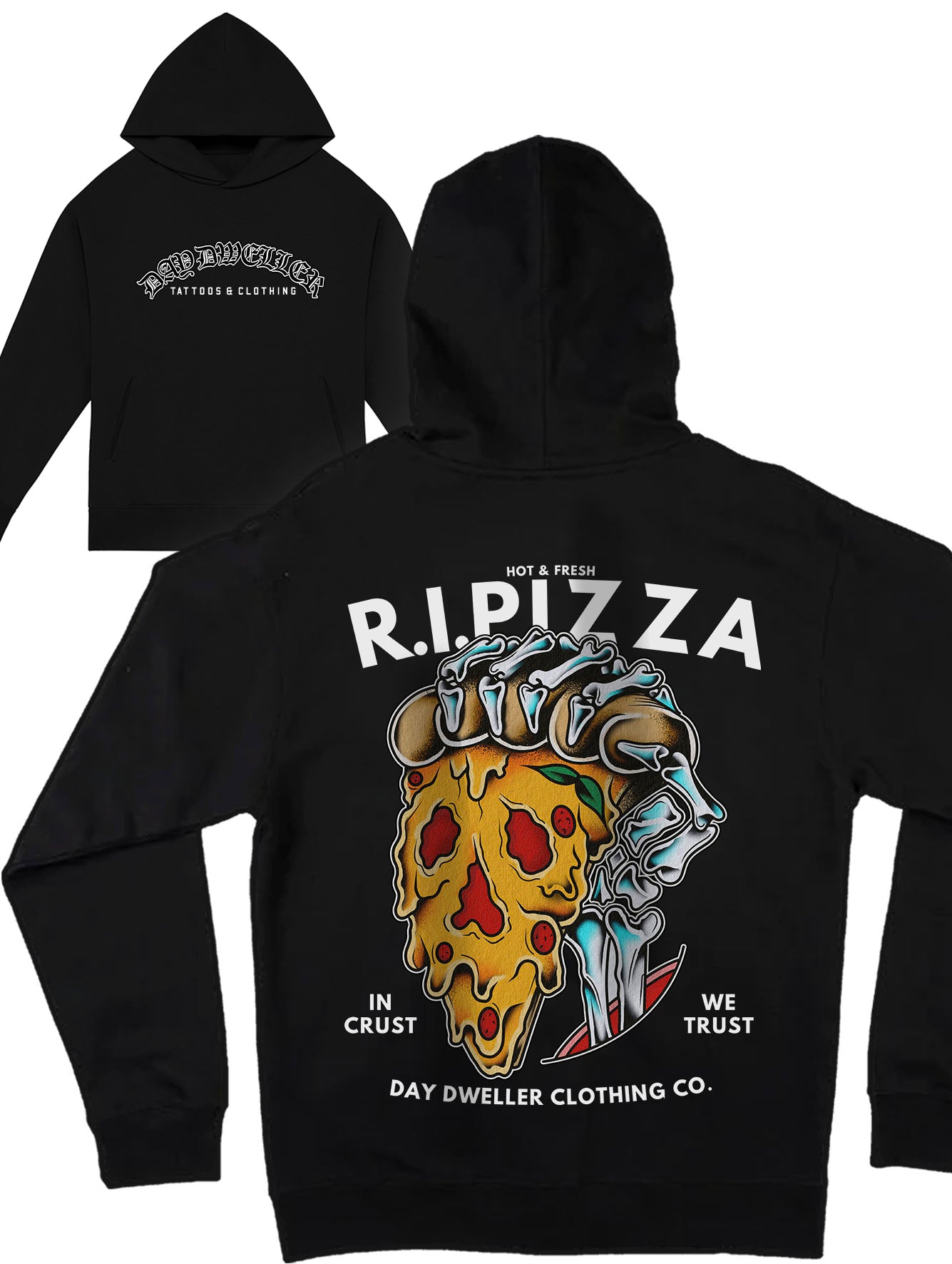 'R.I.PIZZA' Hoodie