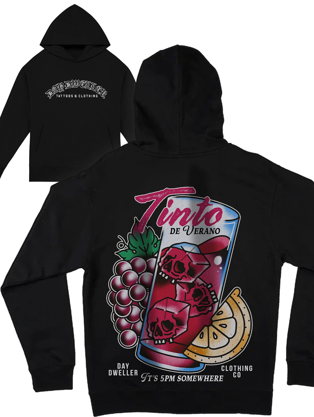 'Tinto De Verano' Heavyweight Hoodie